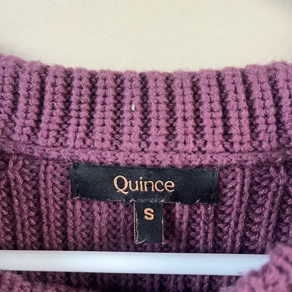 Quince Fisherman Crew Sweater - Picture 3 of 3